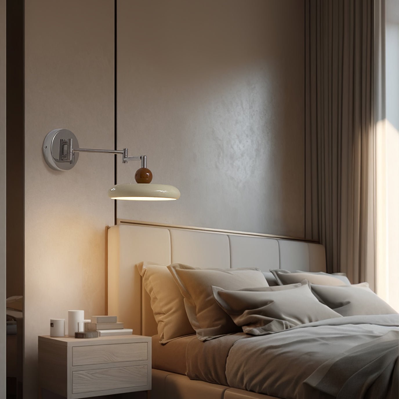 Rixor Vintage Acrylic Wall Lamp