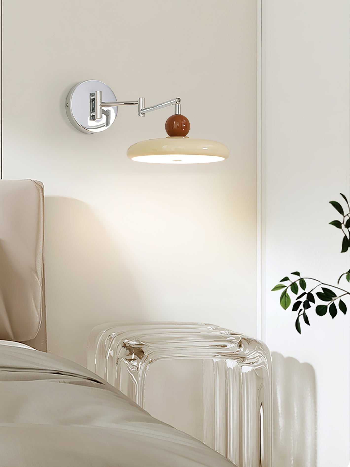 Rixor Vintage Acrylic Wall Lamp