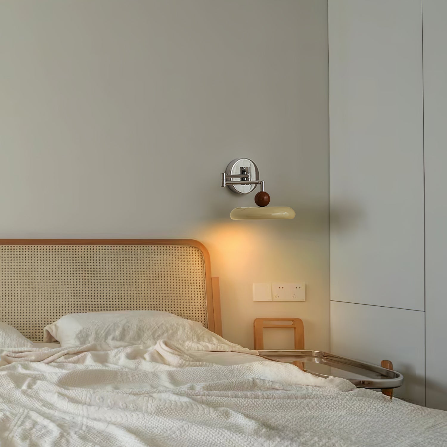 Rixor Vintage Acrylic Wall Lamp