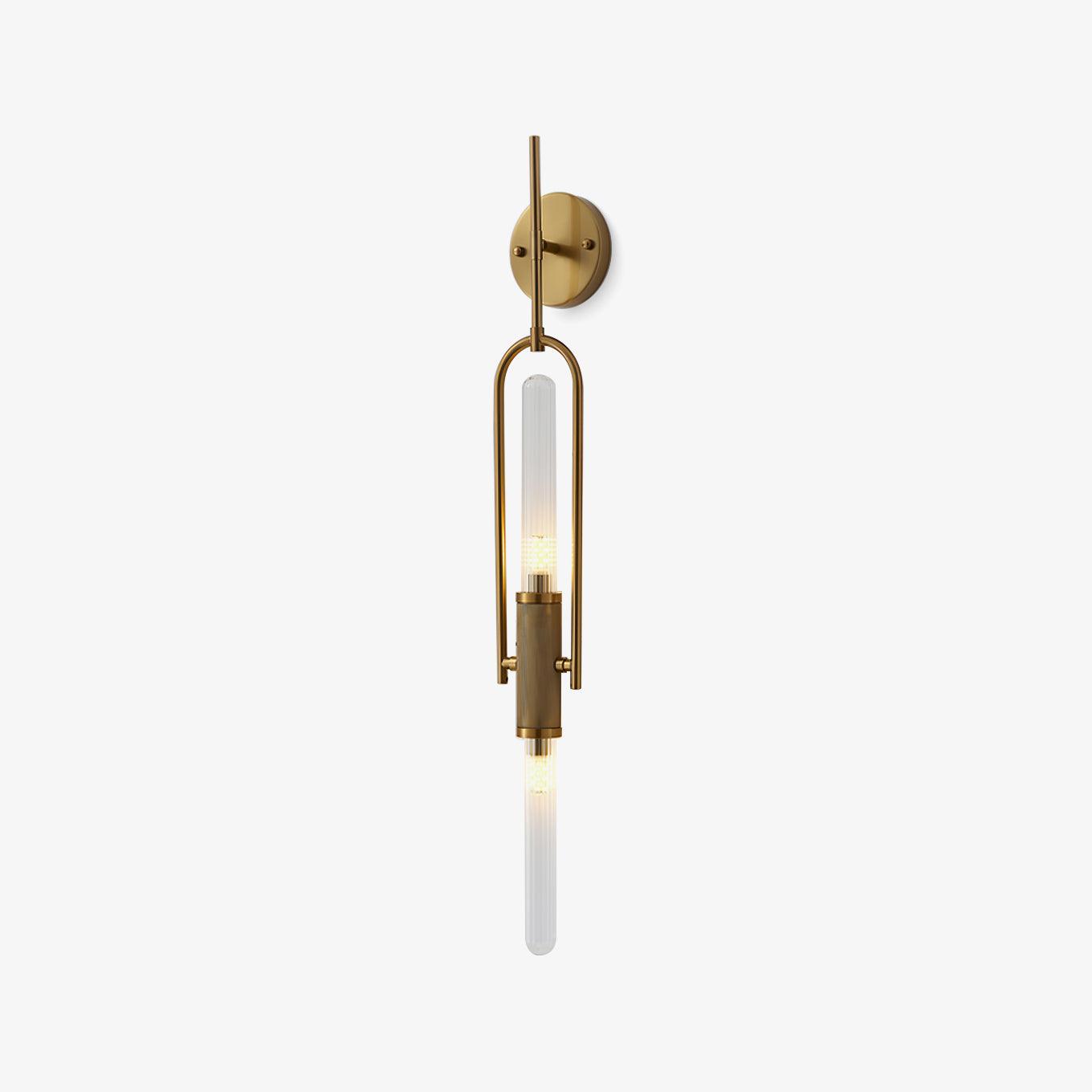 Isvyn Nordic Art Long Arc Glass Wall Lamp