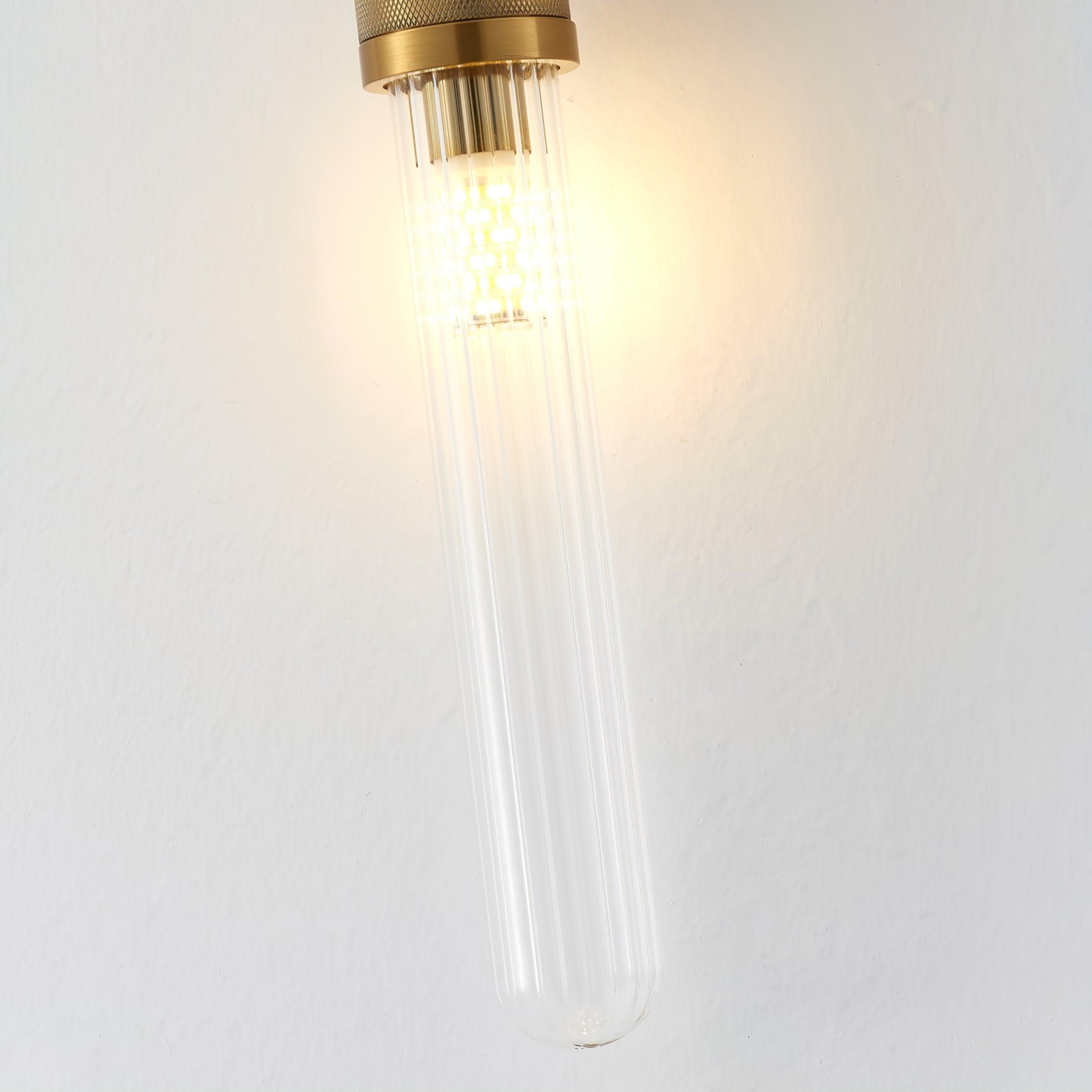 Isvyn Nordic Art Long Arc Glass Wall Lamp