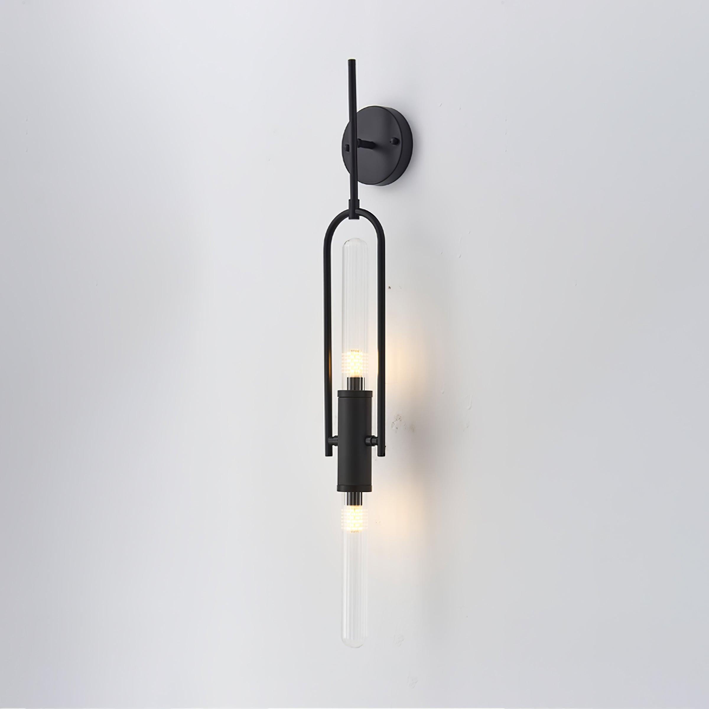 Isvyn Nordic Art Long Arc Glass Wall Lamp