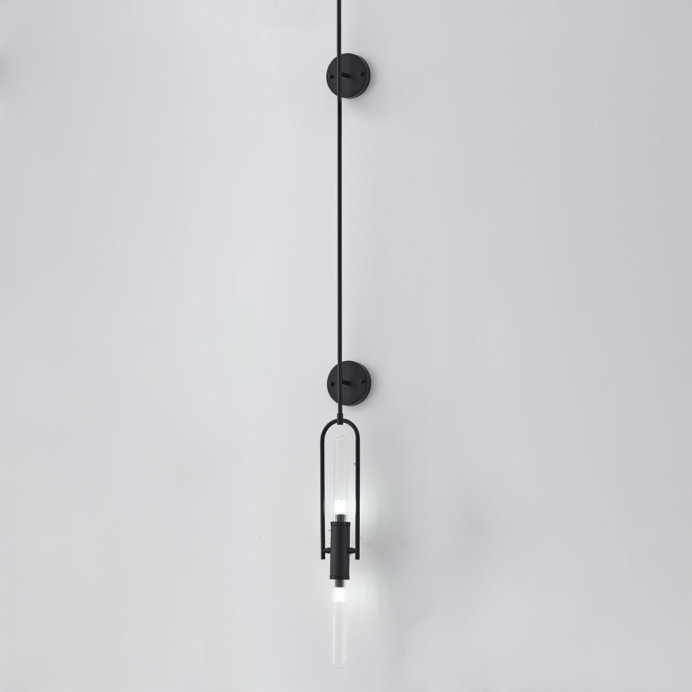 Isvyn Nordic Art Long Arc Glass Wall Lamp