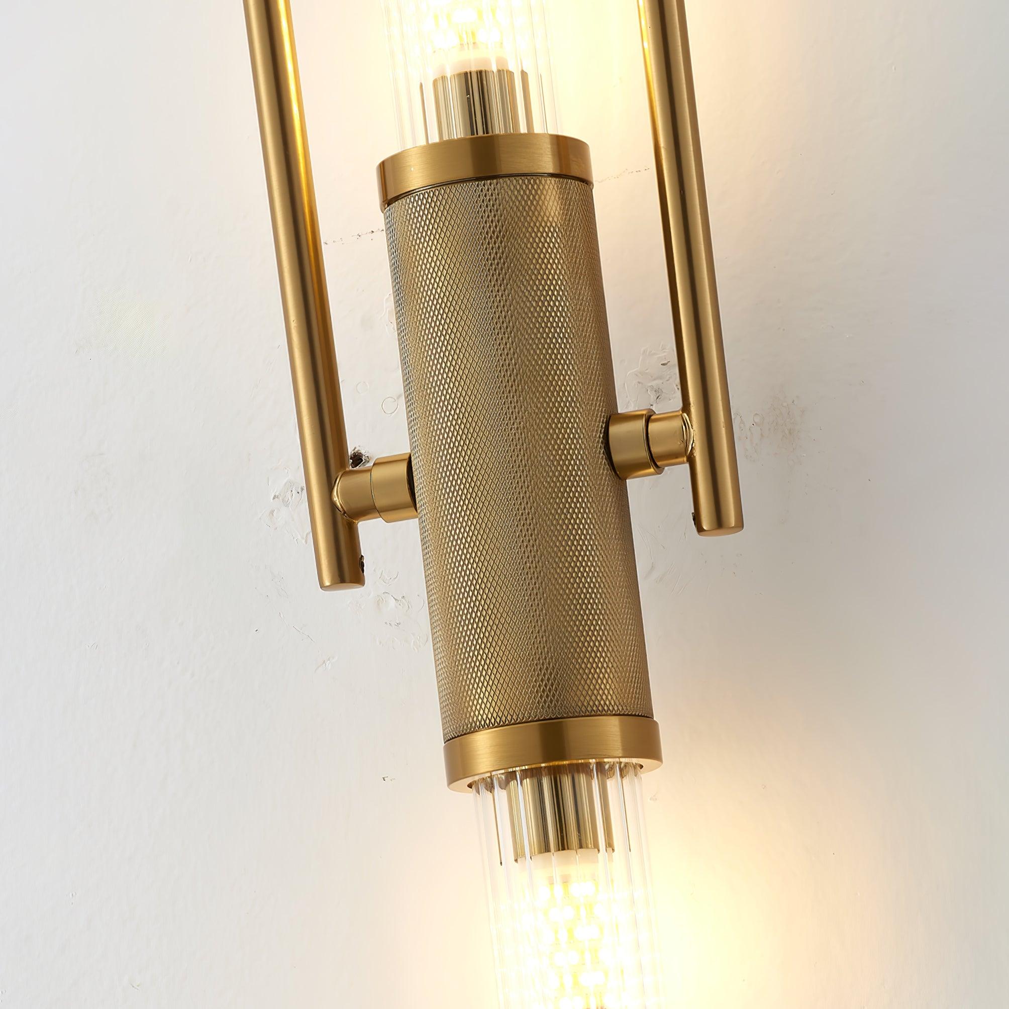 Isvyn Nordic Art Long Arc Glass Wall Lamp