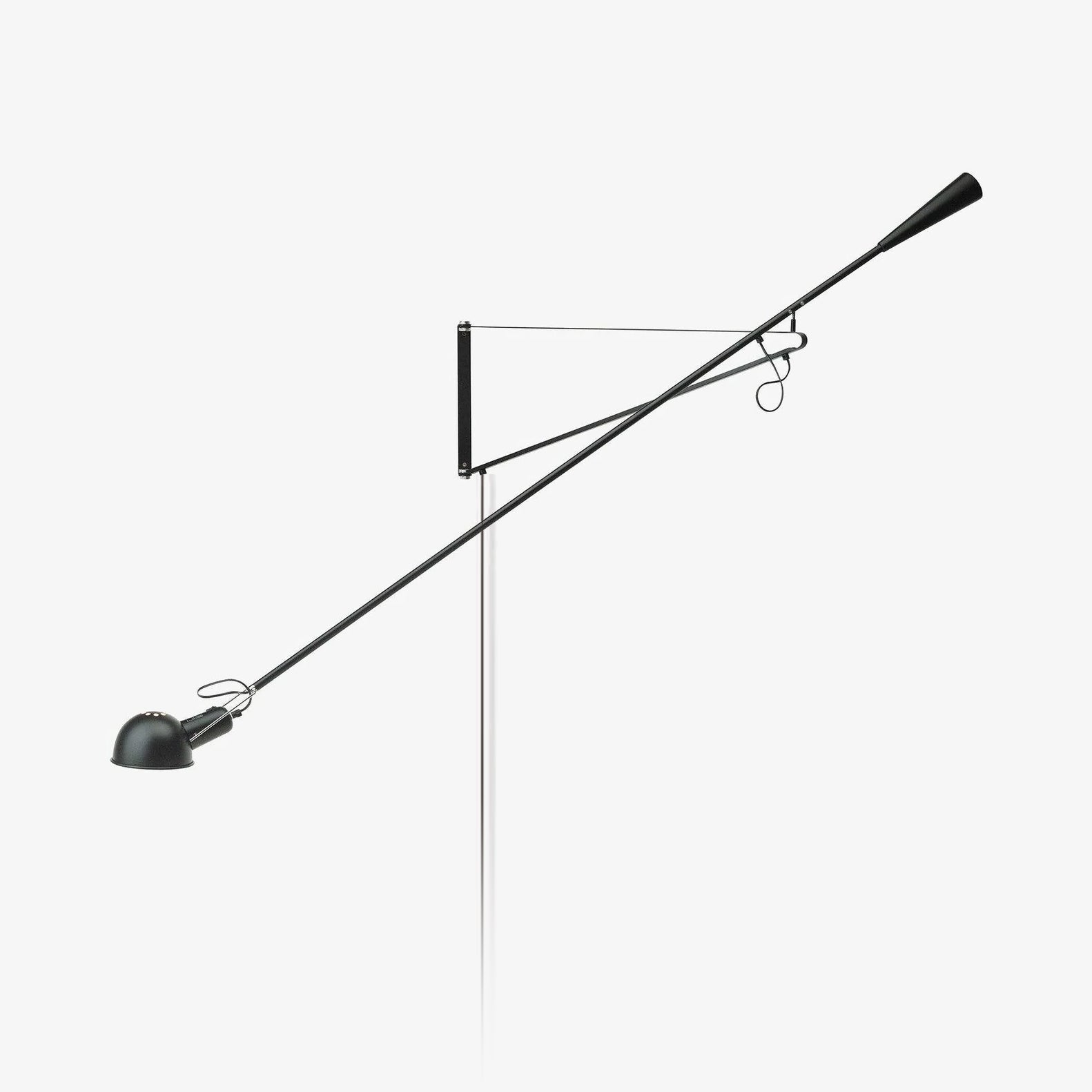 Cid Modern Minimalist Long Arm Wall Lamp