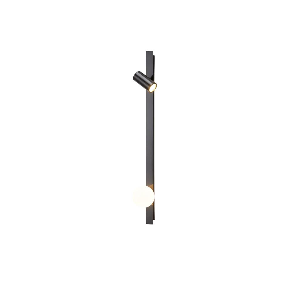 Aloz Brass Glass Minimalist Wall Light