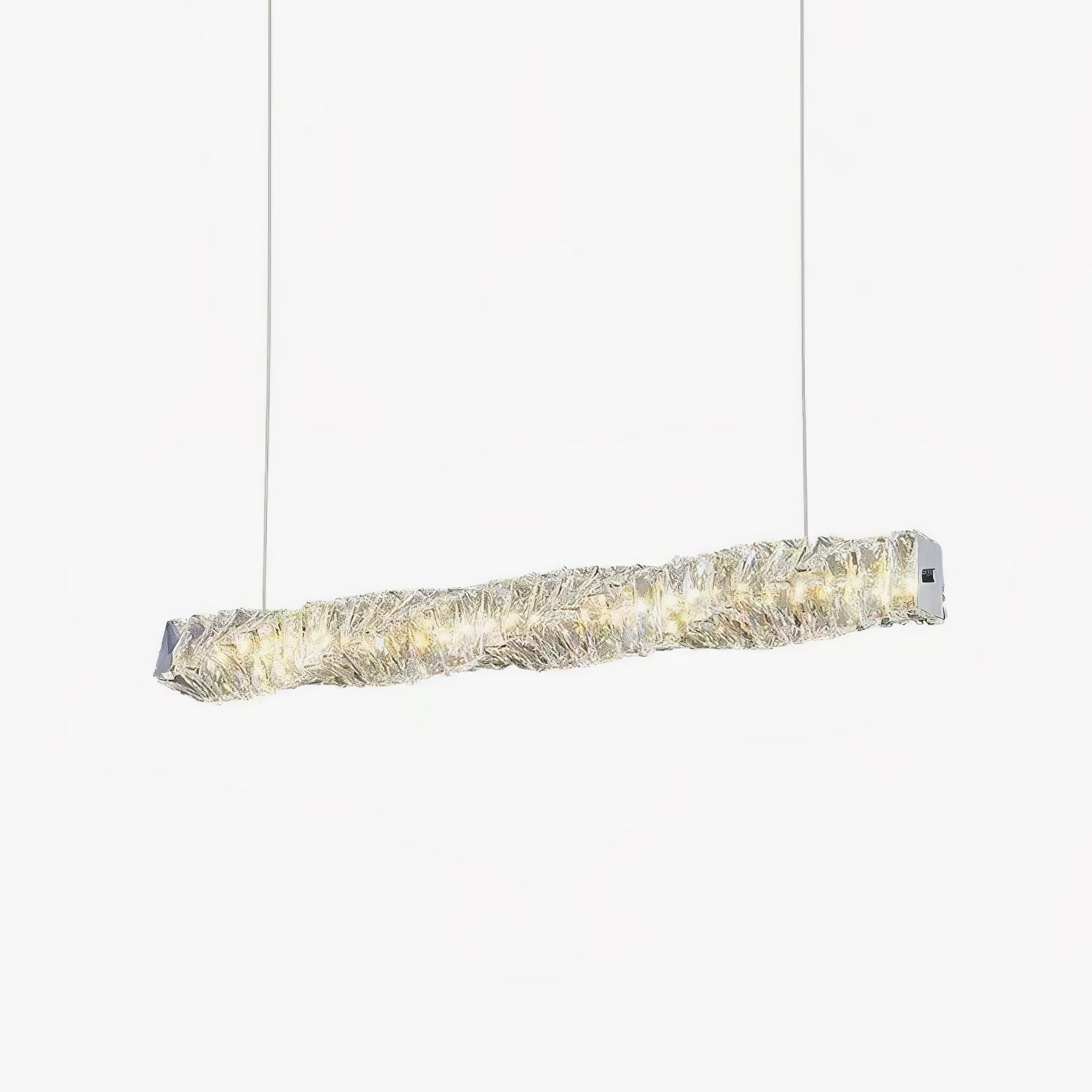 Stream Long Crystal Pendant Lamp