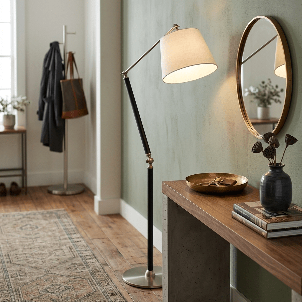 Veyron Adjustable Arm Floor Lamp