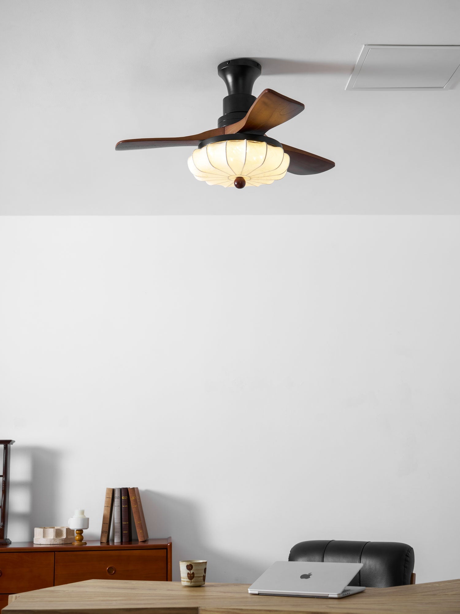 Solstead Lotus Bloom Ceiling Fan Light