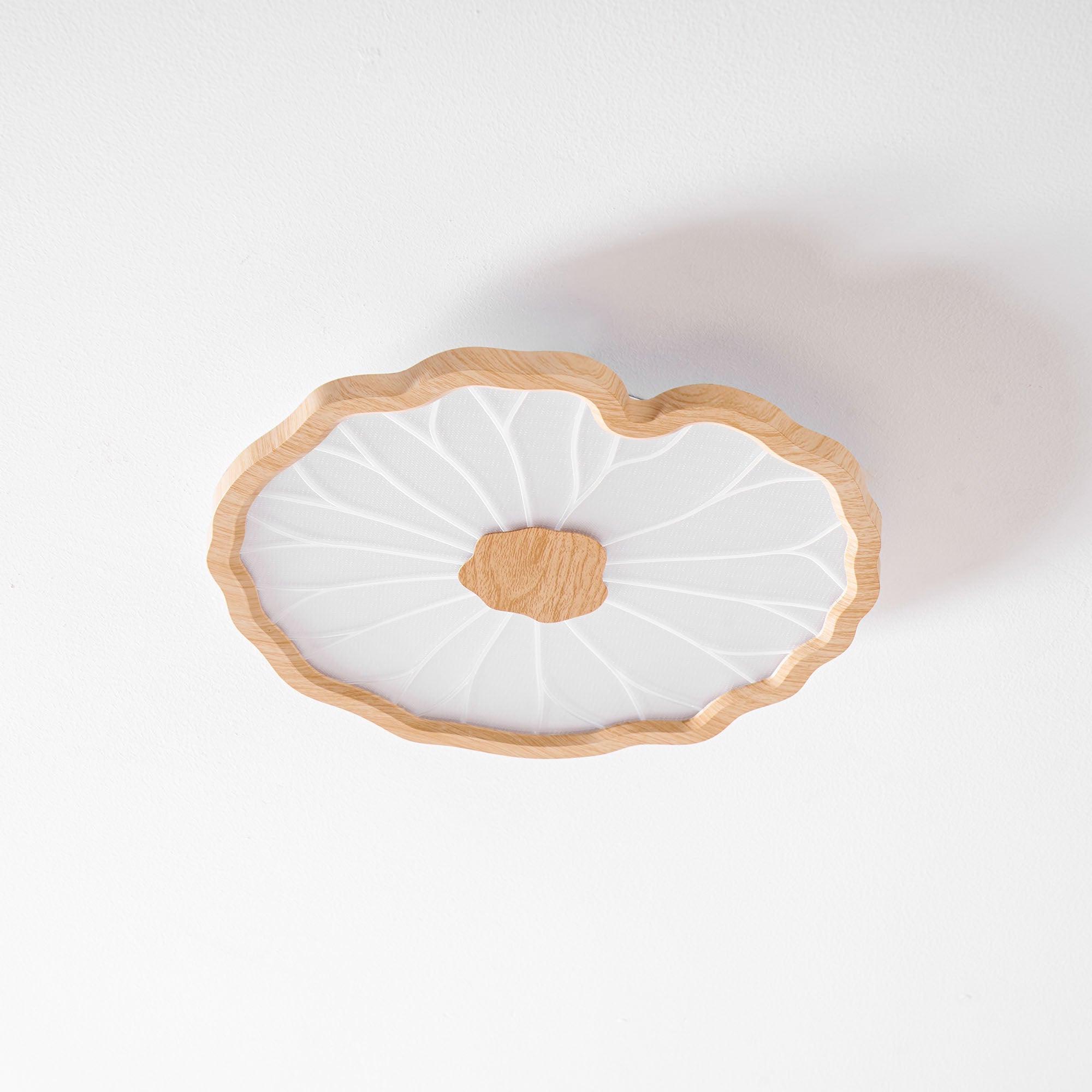 Miramere Lotus Leaf Acrylic Flush Mount Ceiling Light