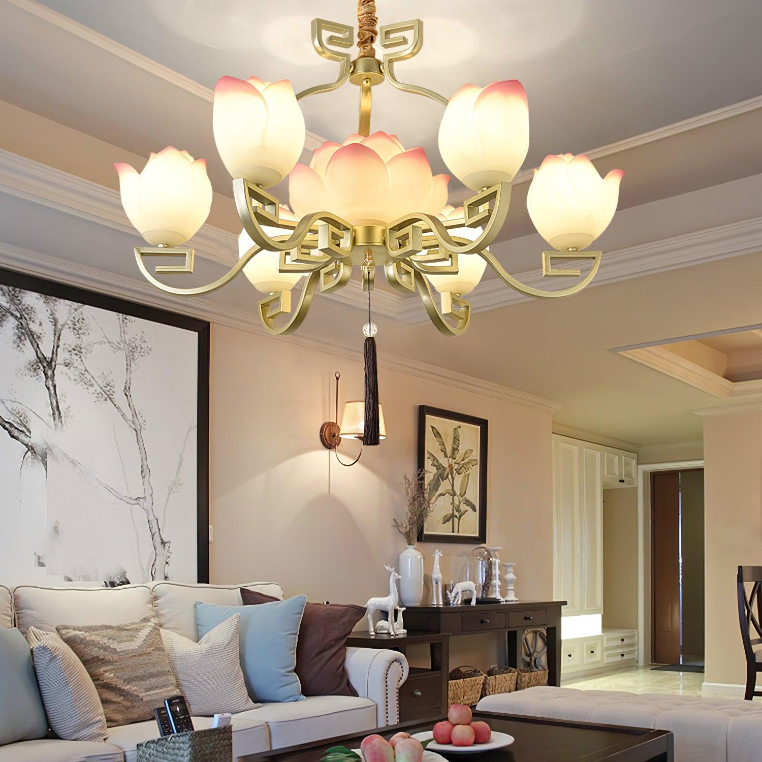 Baya Oriental Resin Chandelier