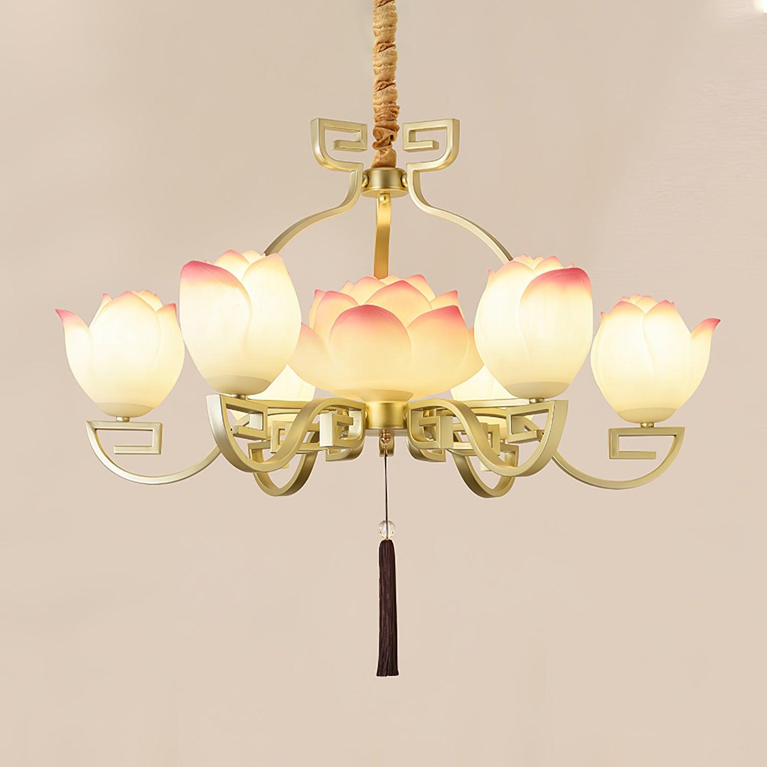 Baya Oriental Resin Chandelier