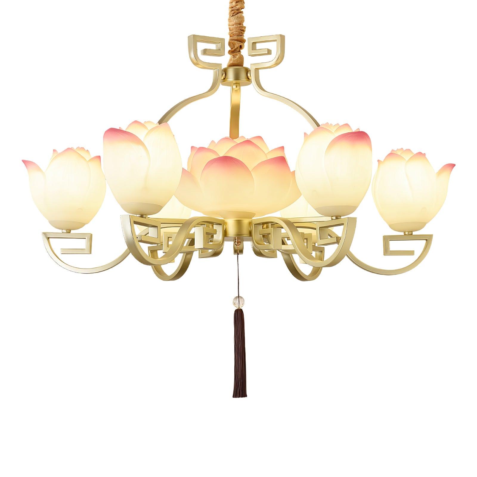 Baya Oriental Resin Chandelier