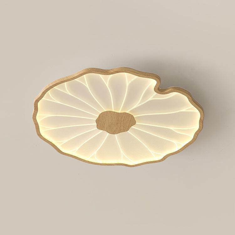 Miramere Lotus Leaf Acrylic Flush Mount Ceiling Light