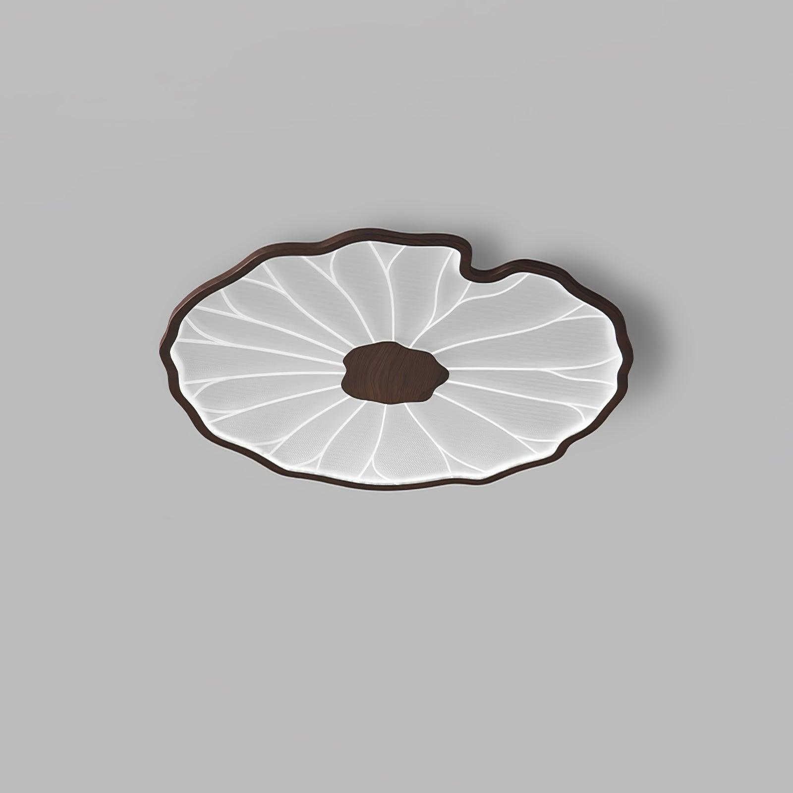 Miramere Lotus Leaf Acrylic Flush Mount Ceiling Light
