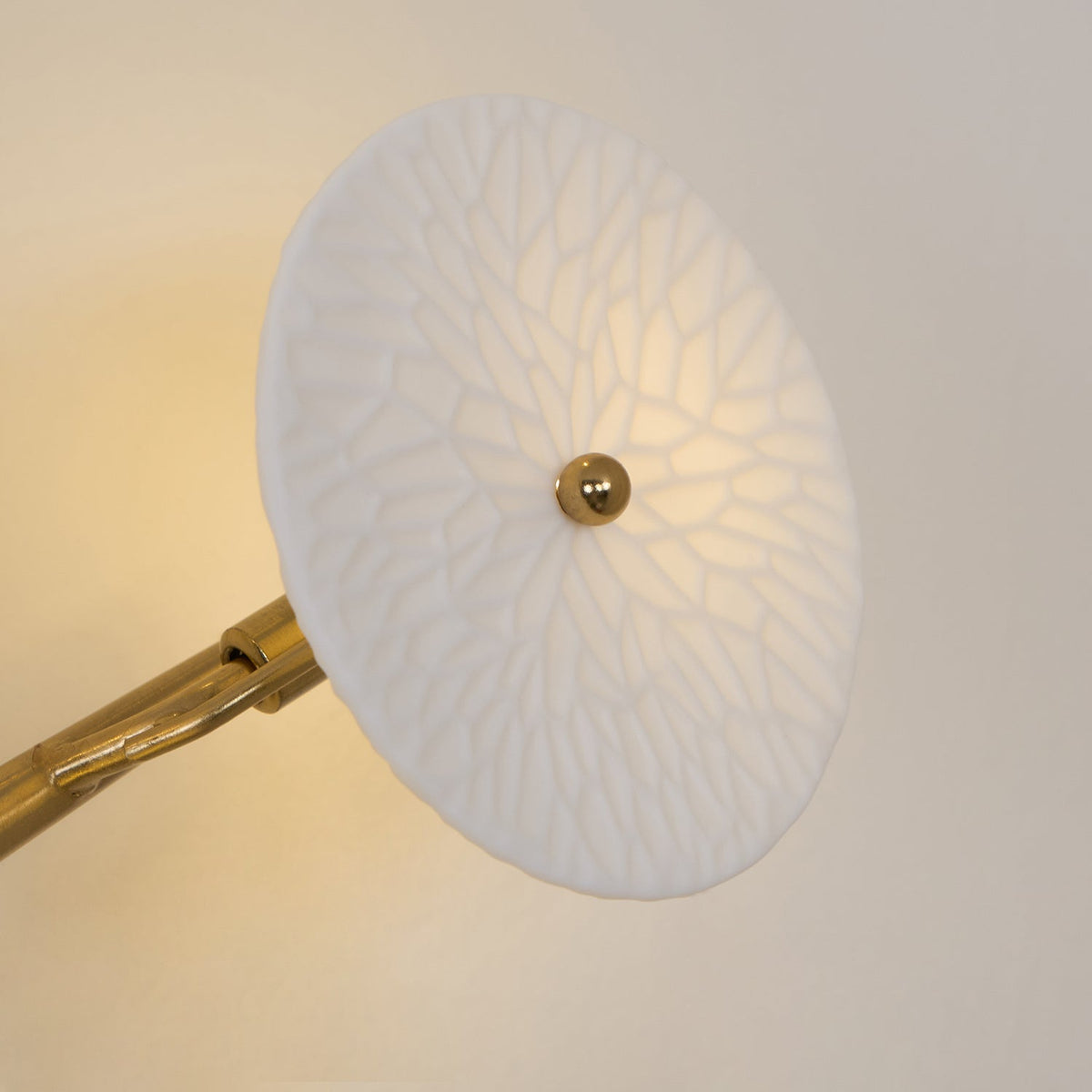 Fairhaven Lotus Petal Indoor Wall Light