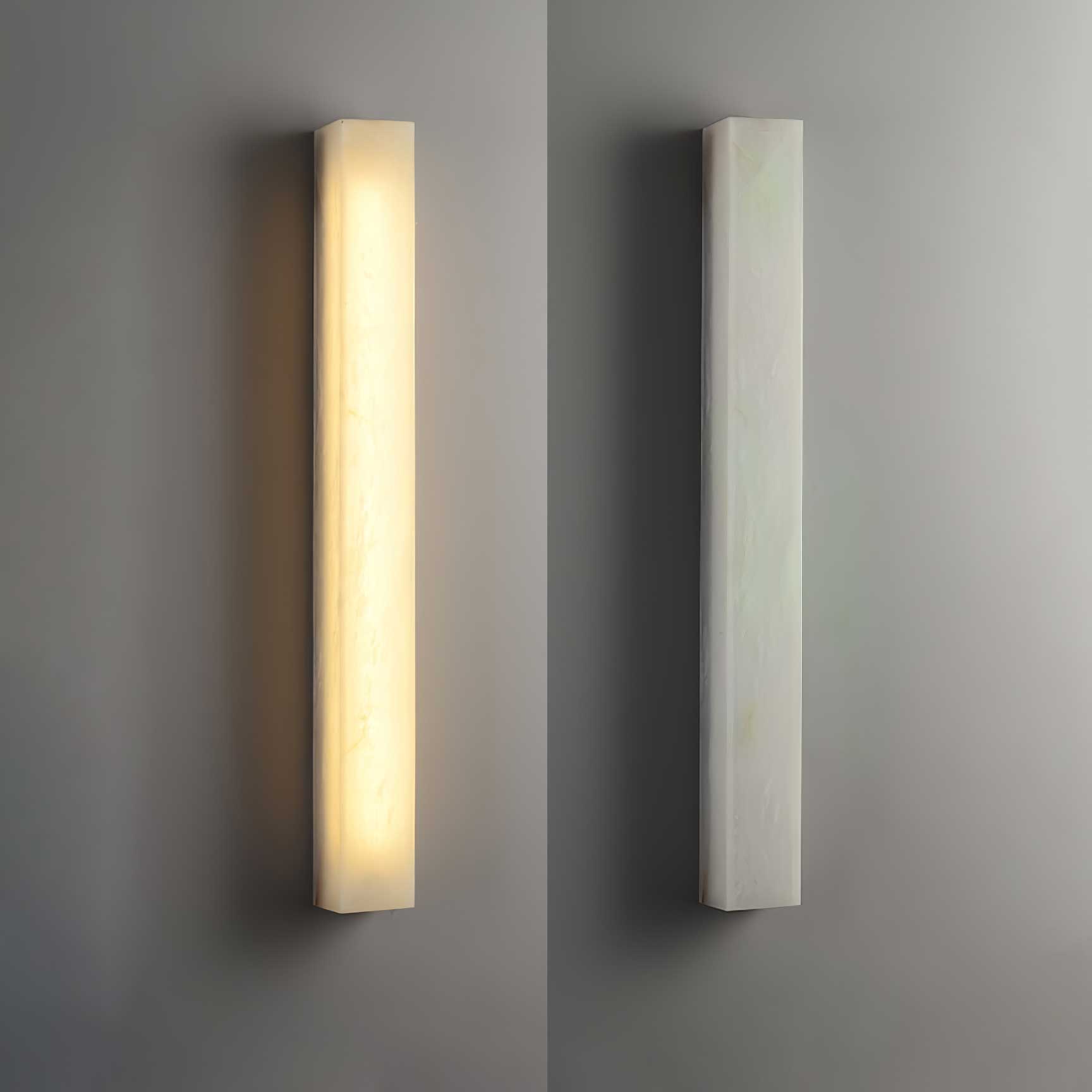 Alborella Cylindrical Alabaster Wall Light
