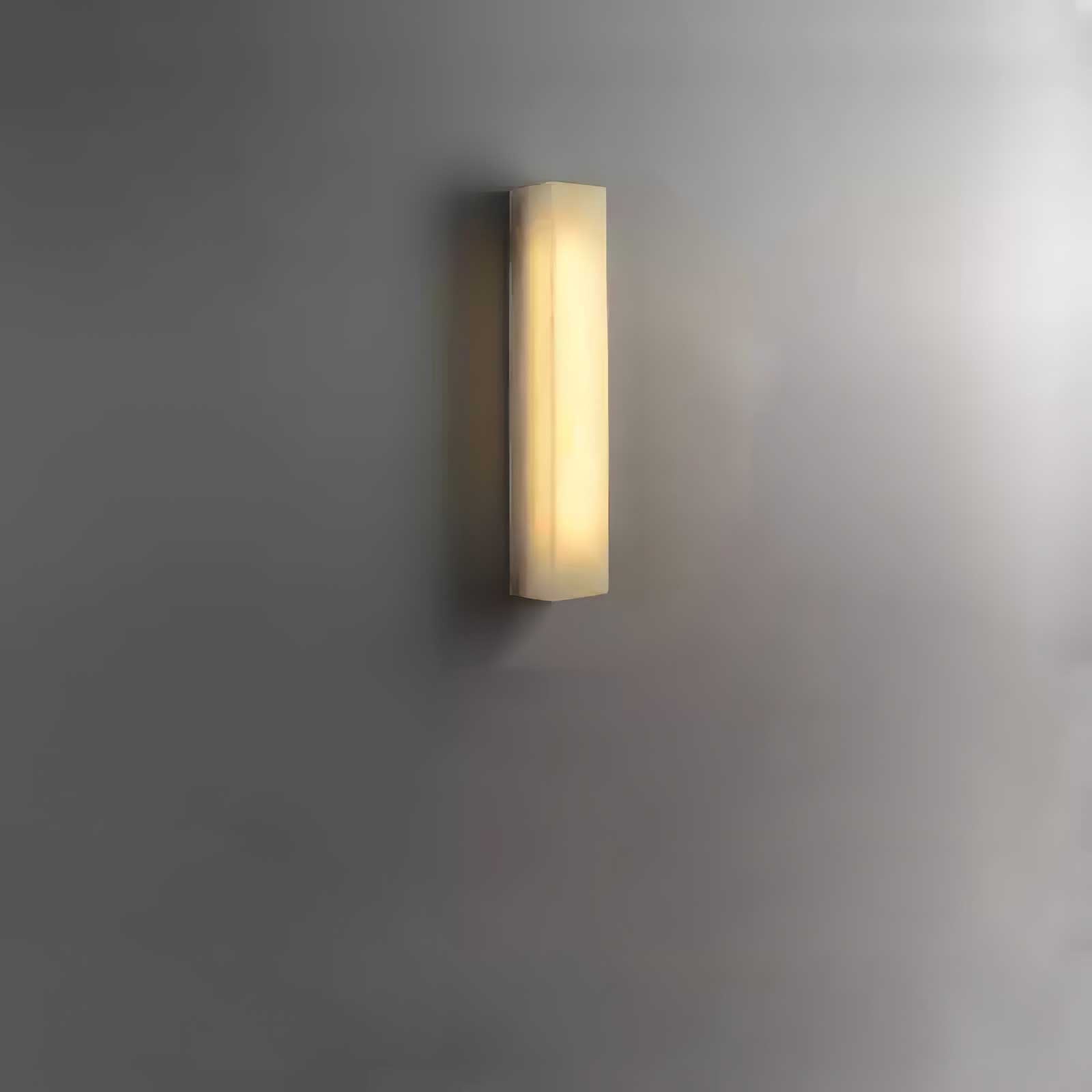 Alborella Cylindrical Alabaster Wall Light