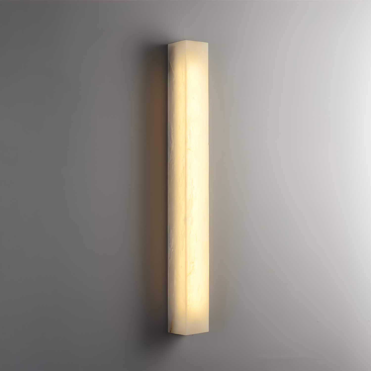 Alborella Cylindrical Alabaster Wall Light