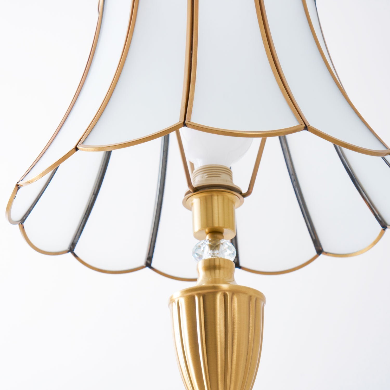 Caselette Brass Luxury Floor Lamp