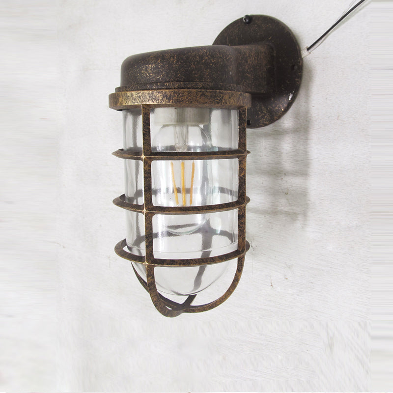 Ozorel Vintage Unique Glass Wall Lamp