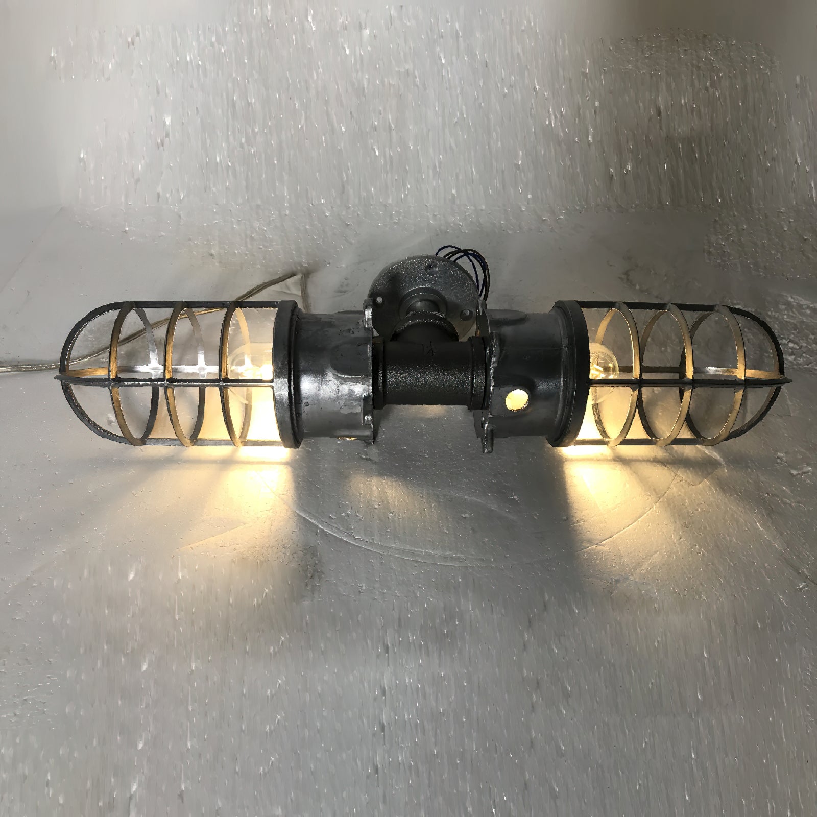 Ozorel Vintage Unique Glass Wall Lamp