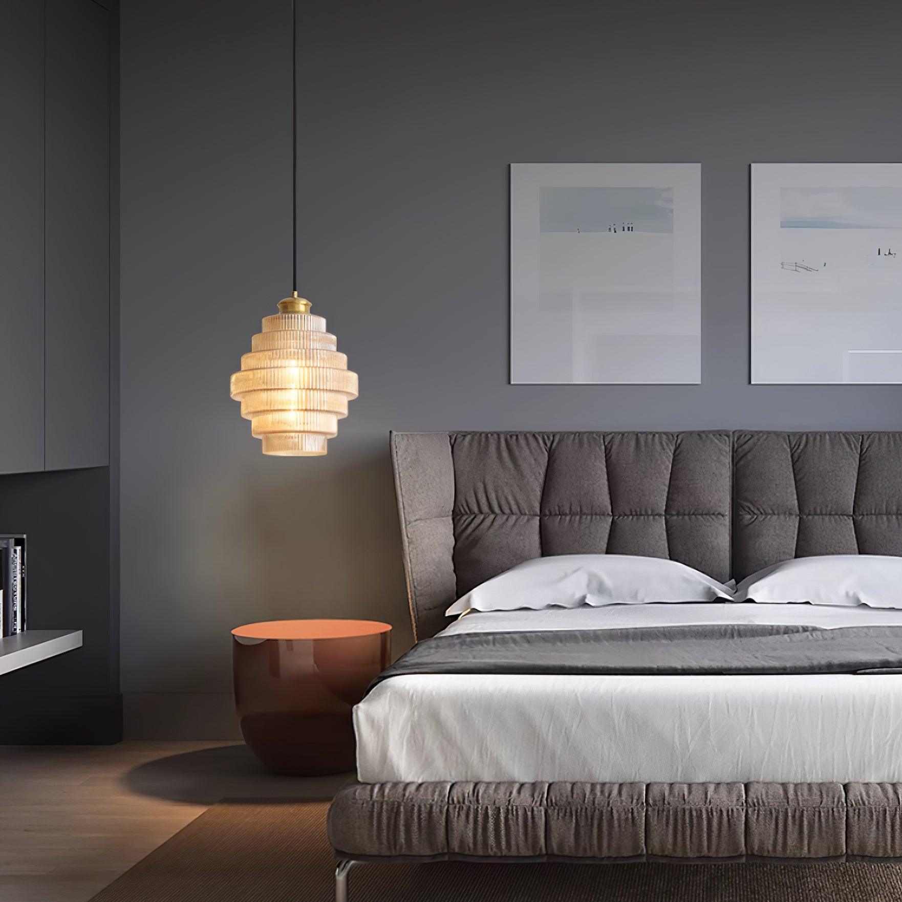 Amara Glass Pendant Lamp - Neutral Decor