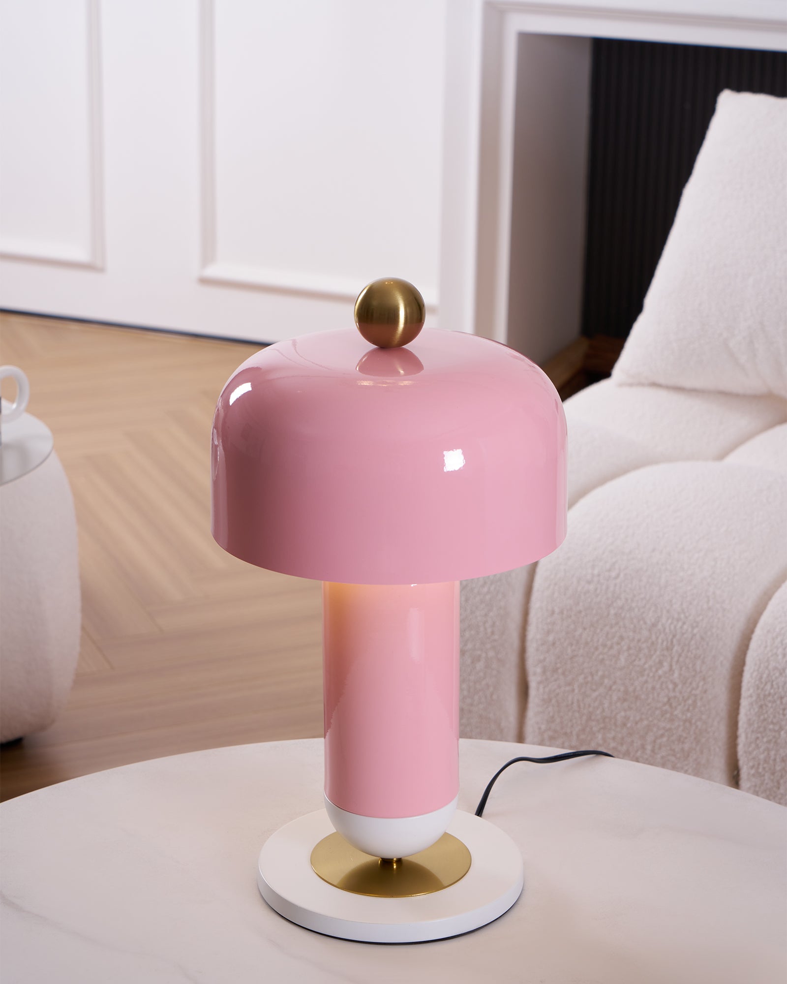 Ziora Retro Table Lamp - Neutral Decor