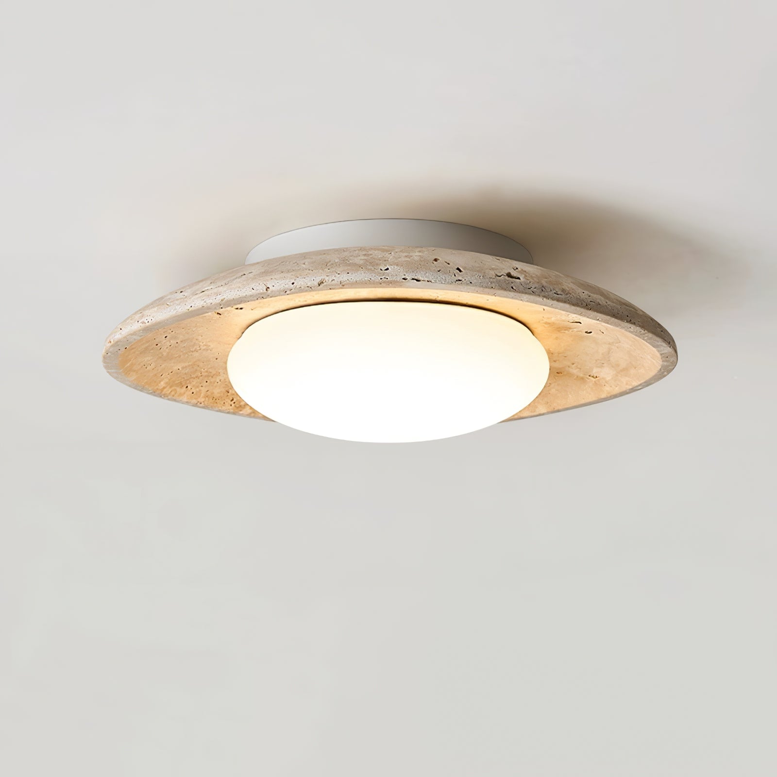 Serinora Travertine Ceiling Light