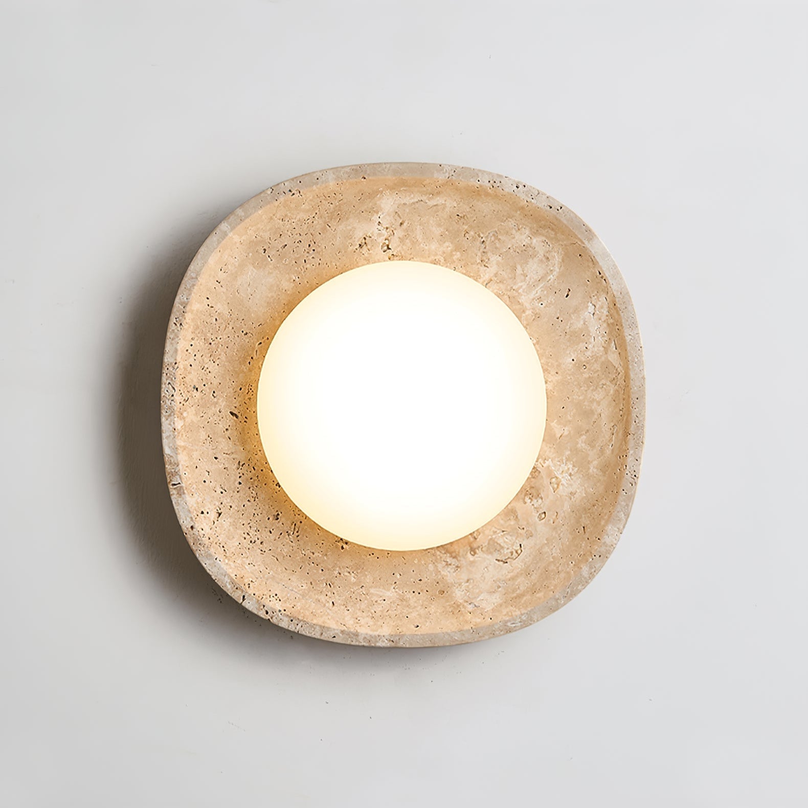 Serinora Travertine Ceiling Light