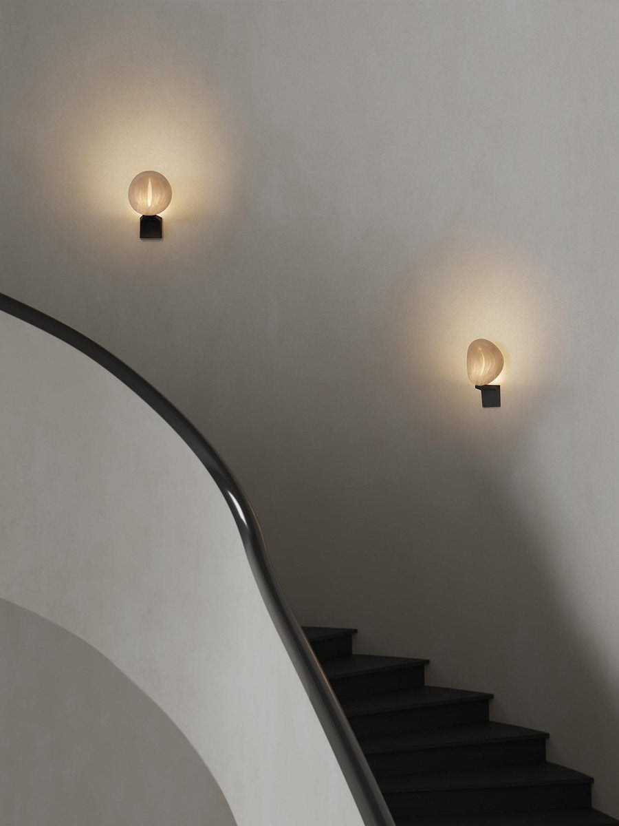Eirion Rift Alabaster Wall Lamp