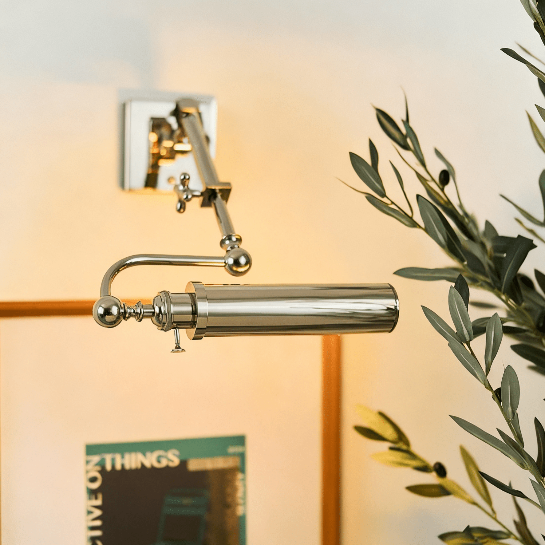 Zelm Polished Wall Sconce