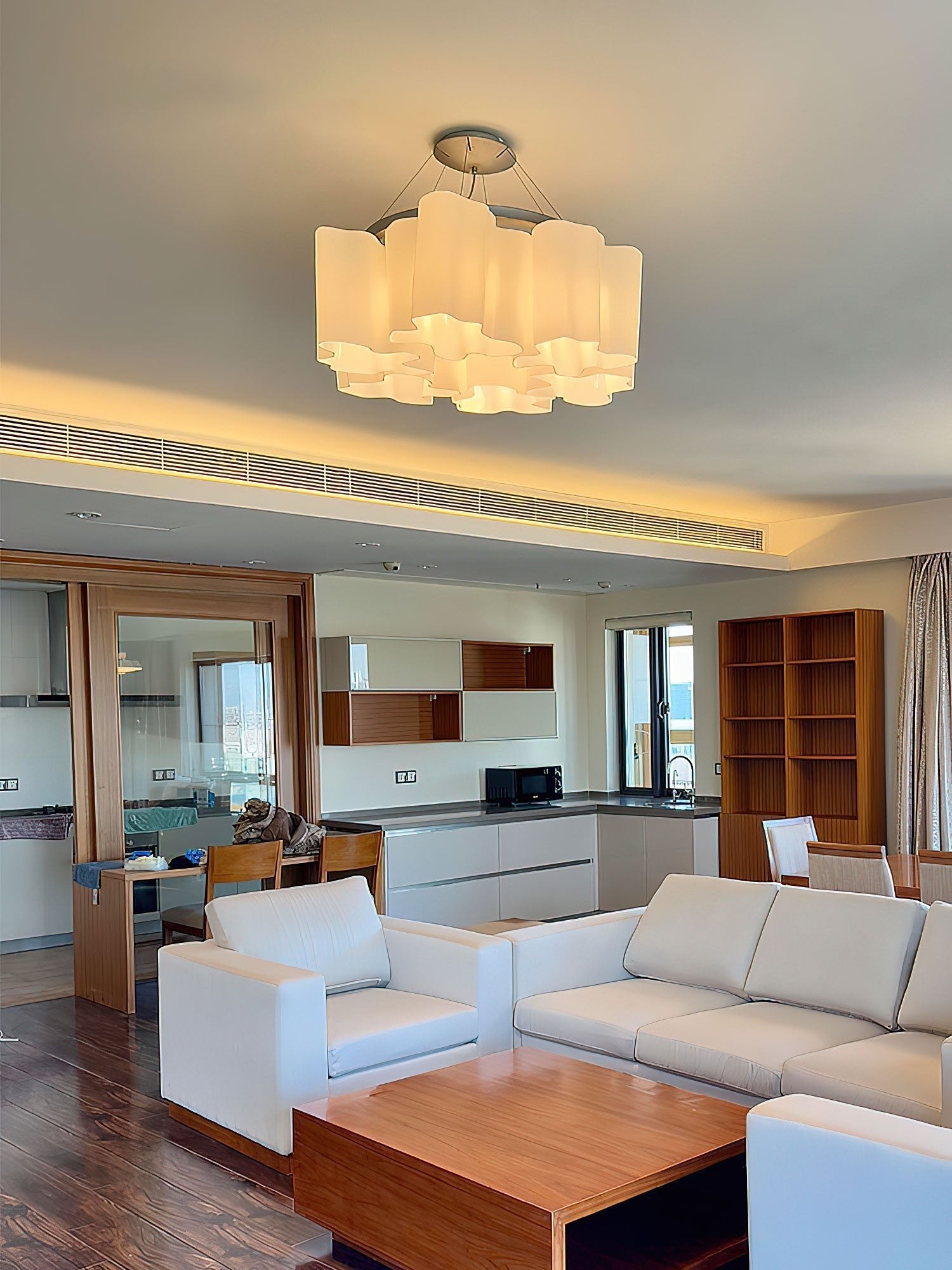 Eiroira Glass Chandelier