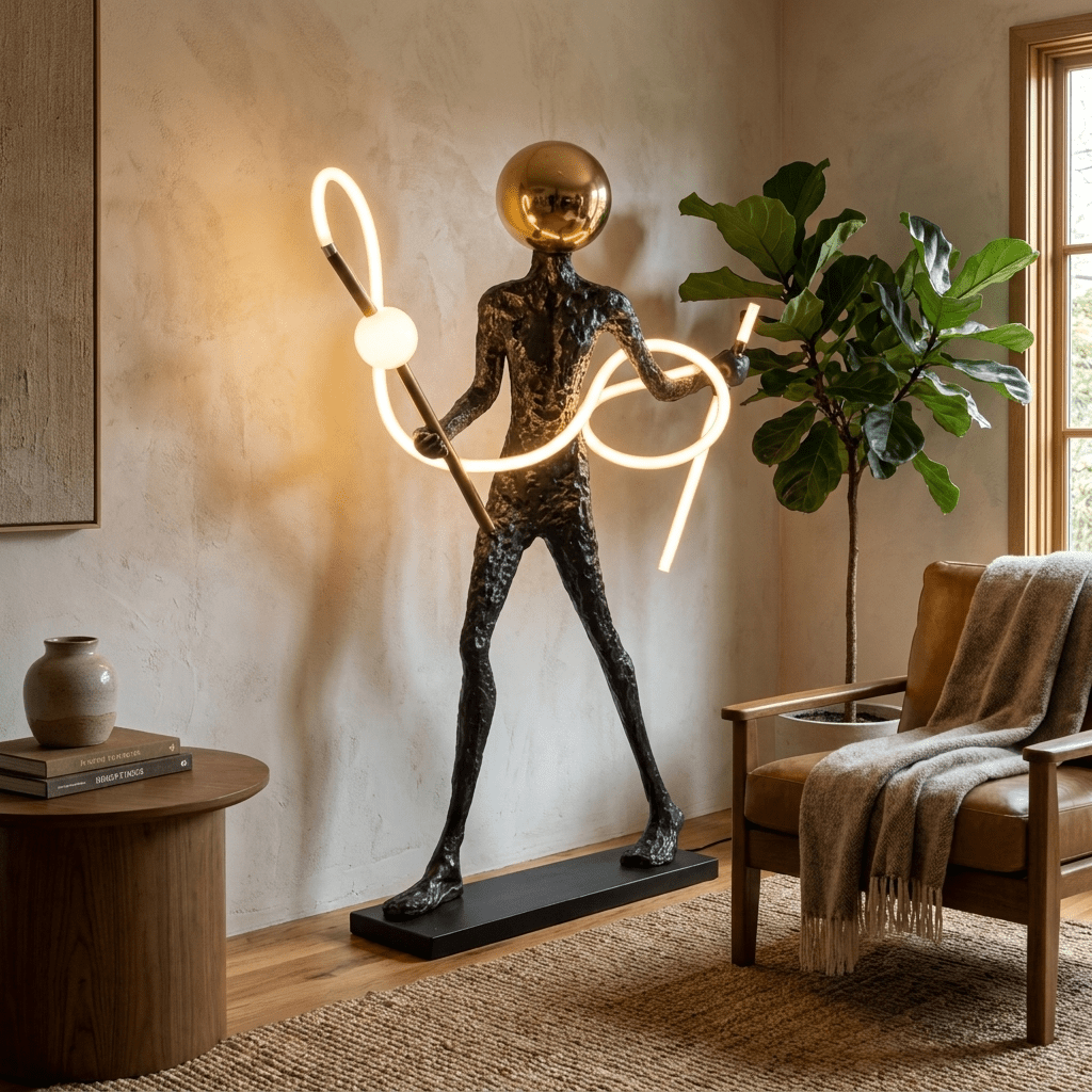 Luminous Voyager Sculpture Lamp