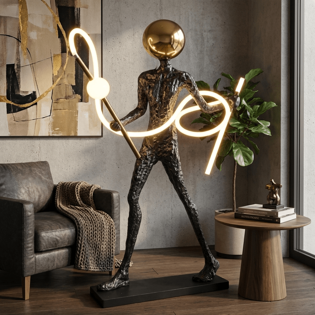 Luminous Voyager Sculpture Lamp