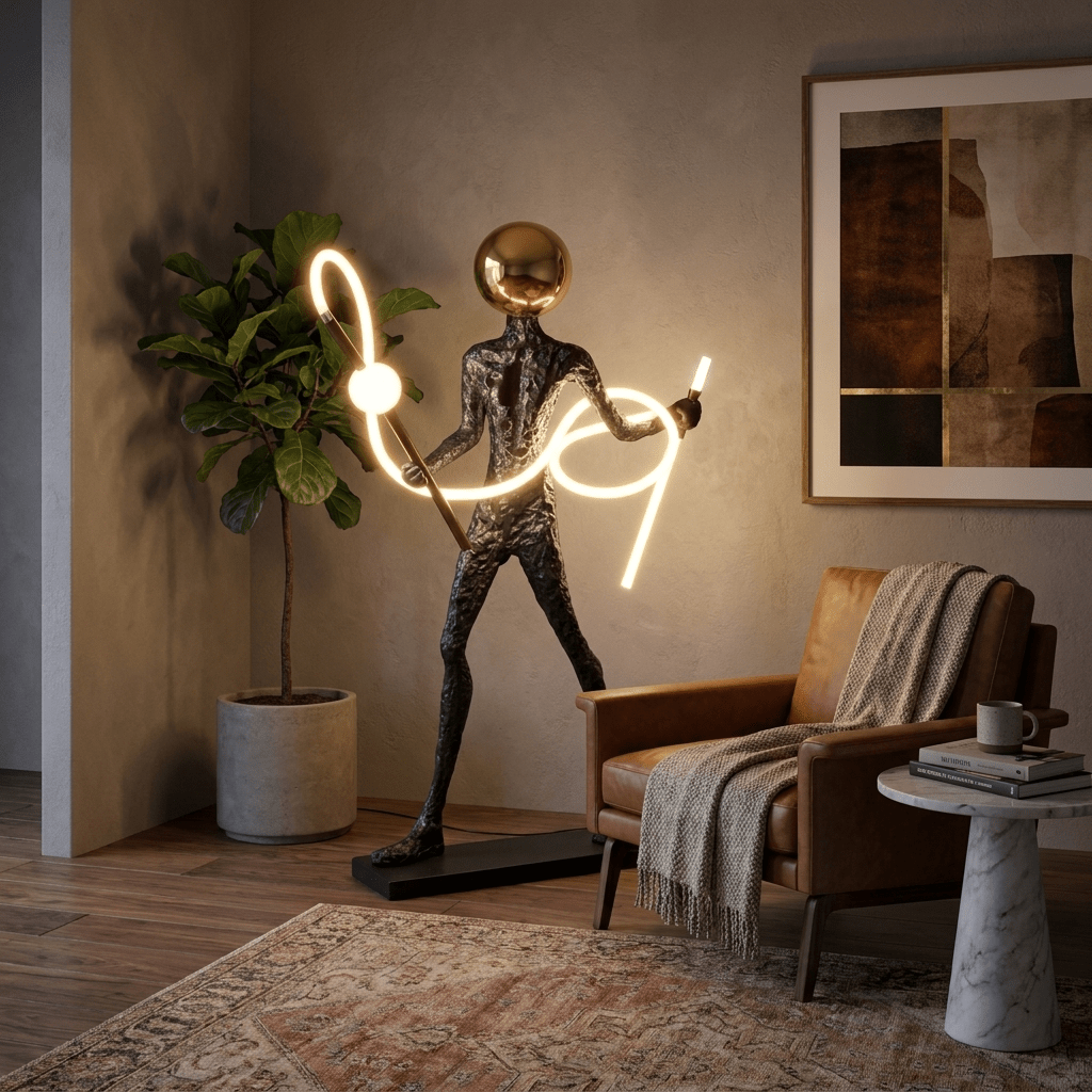 Luminous Voyager Sculpture Lamp