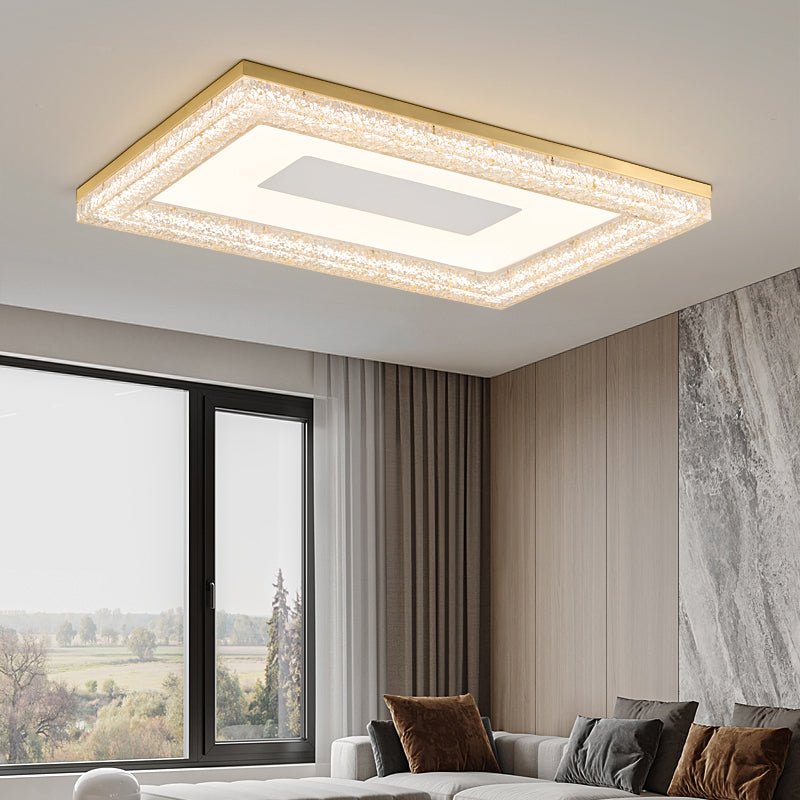 Icarisra Modern Minimalist Resin Ceiling Light
