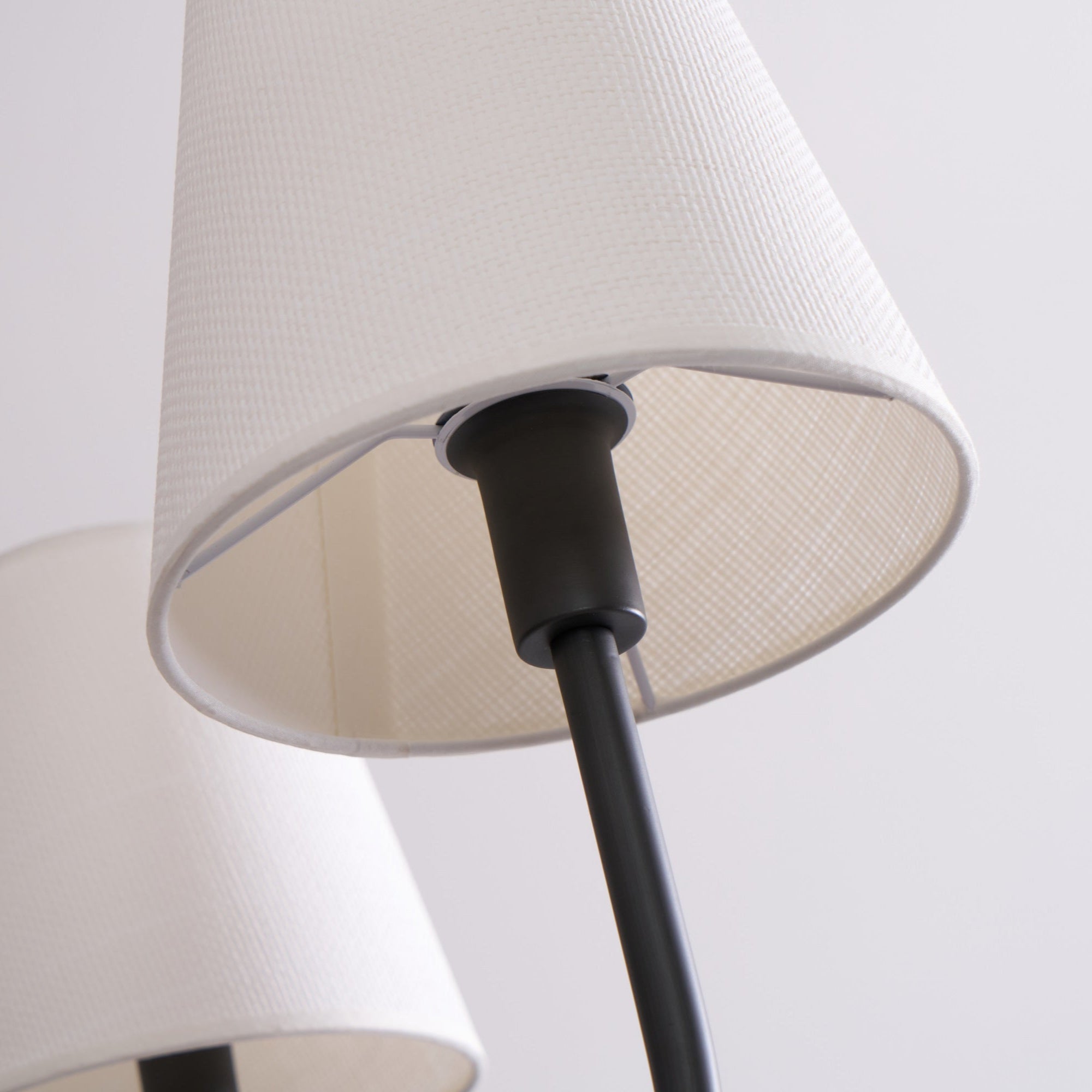 Aurvarira Lumos Classic Black Fabric Chandelier