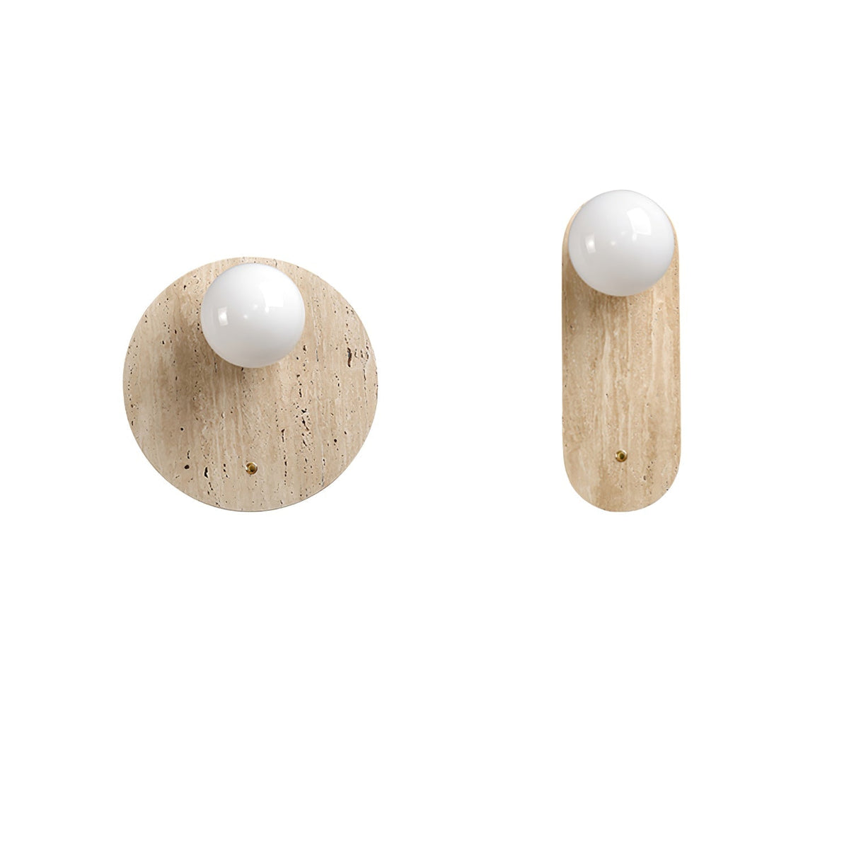 Syloryra Minimalist Travertine Wall Light