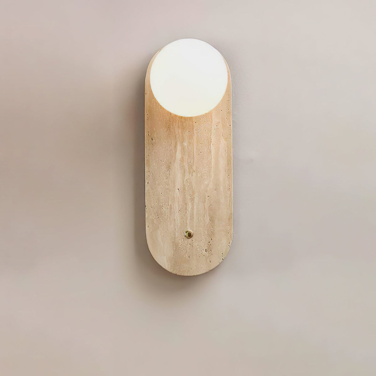 Syloryra Minimalist Travertine Wall Light