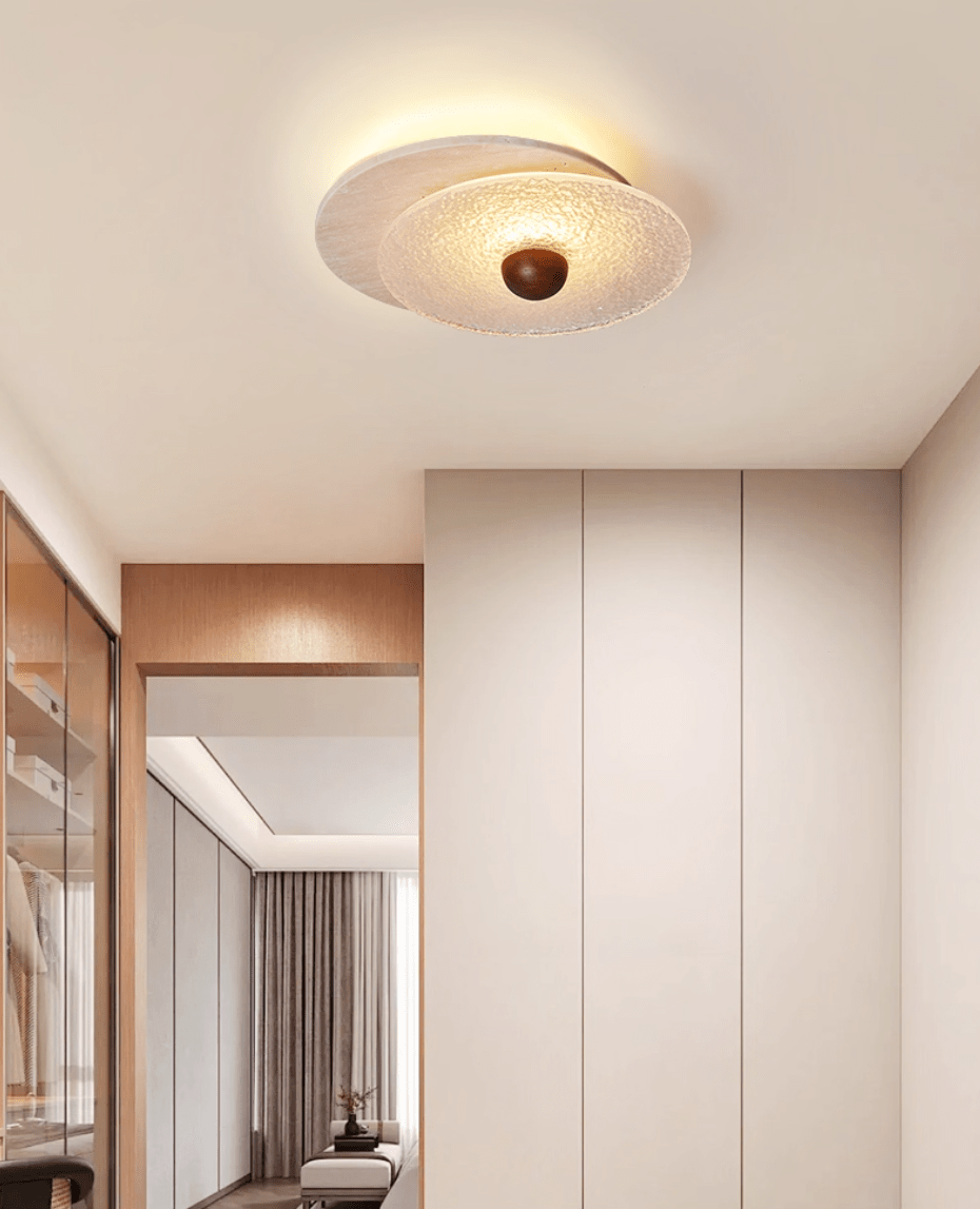 Noctélis Lunar Ripple Ceiling Light