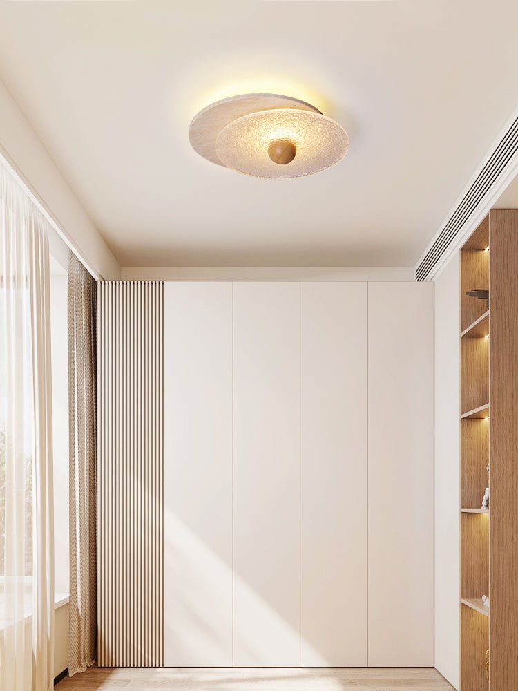 Noctélis Lunar Ripple Ceiling Light