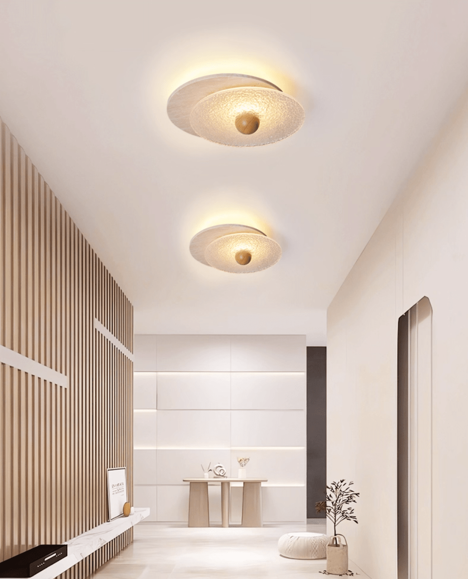 Noctélis Lunar Ripple Ceiling Light