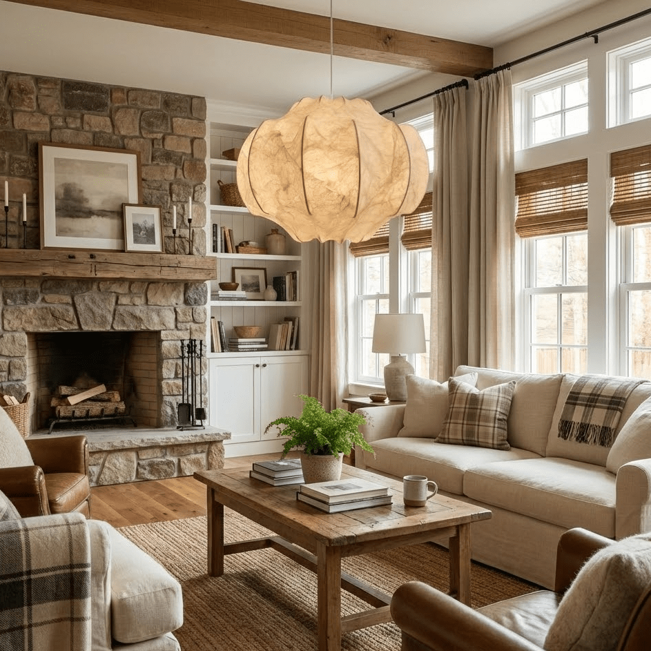Oreluora Silk Bloom Pendant Lamp