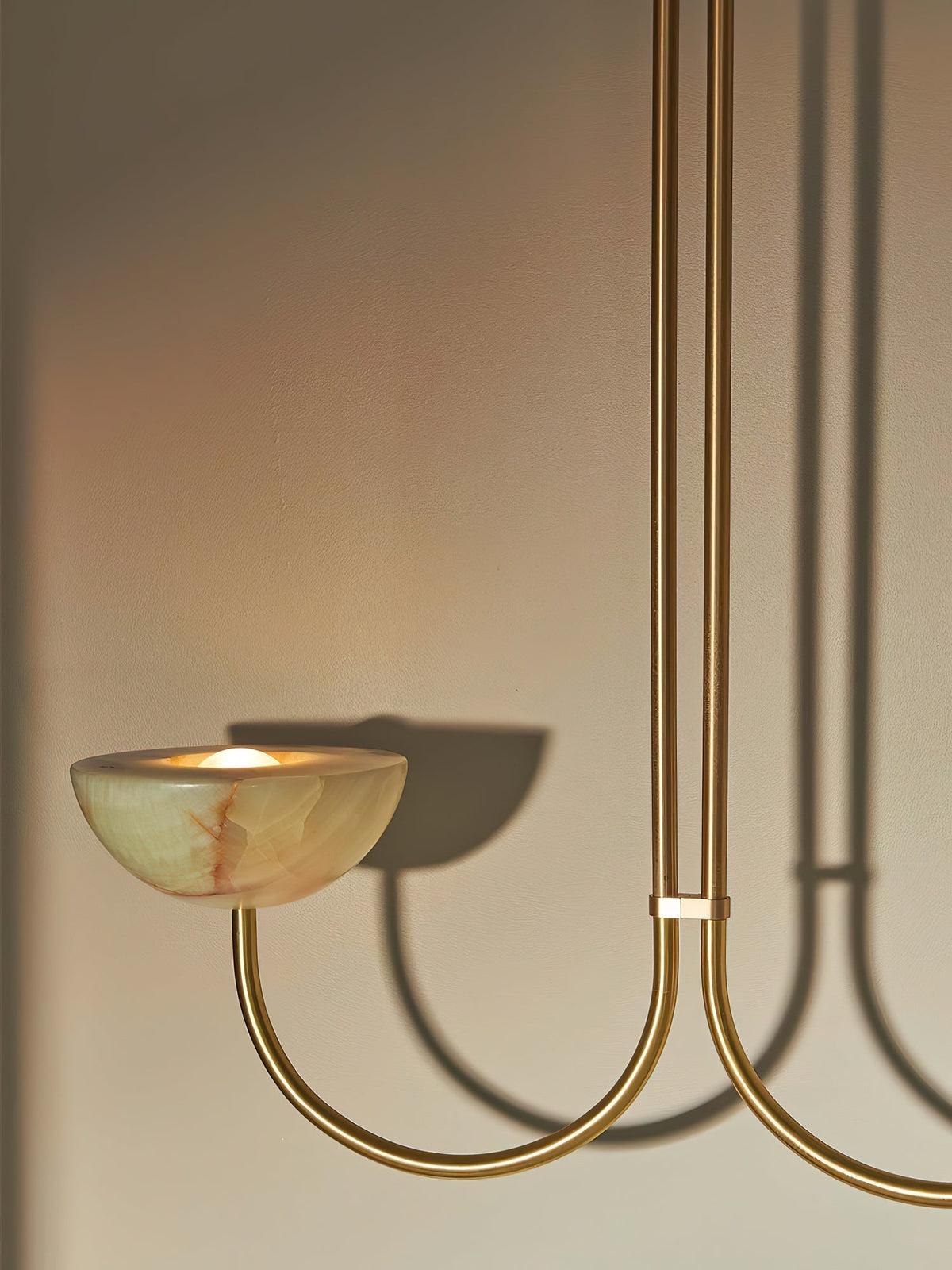 Hartvik Duo Pendant Lamp Alabaster