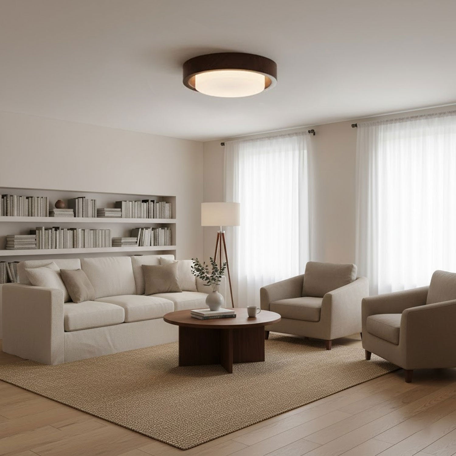 Terienine Lunor Ring Ceiling Light