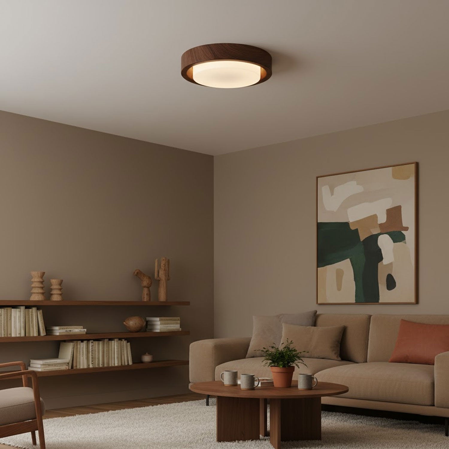 Terienine Lunor Ring Ceiling Light