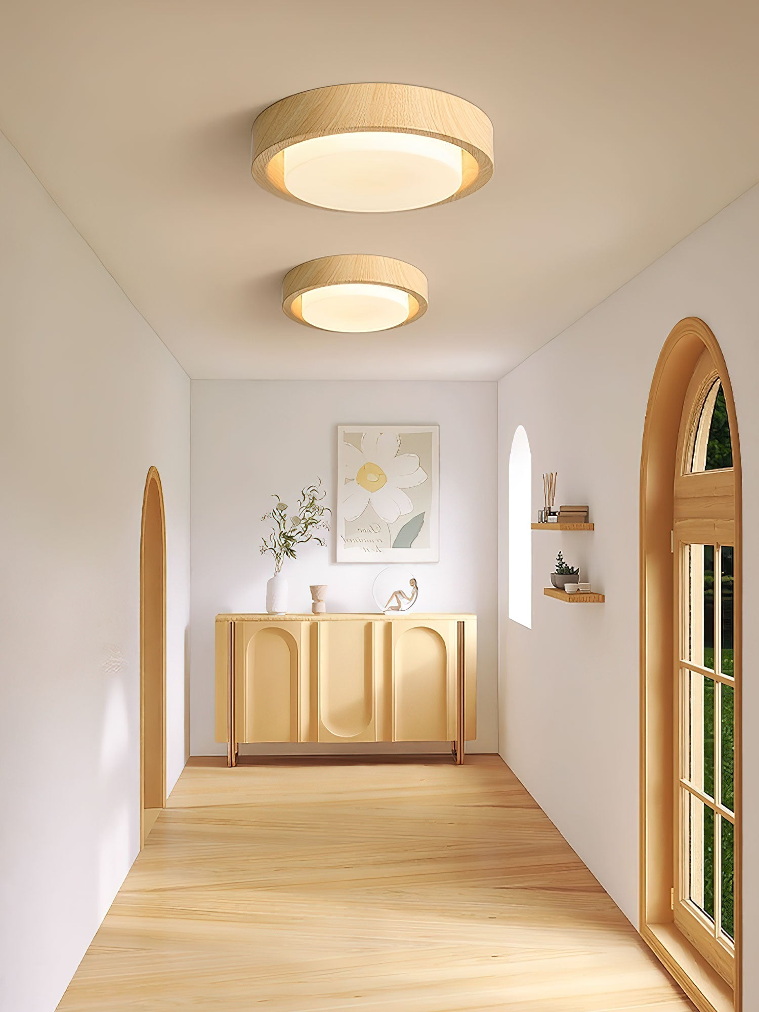 Terienine Lunor Ring Ceiling Light