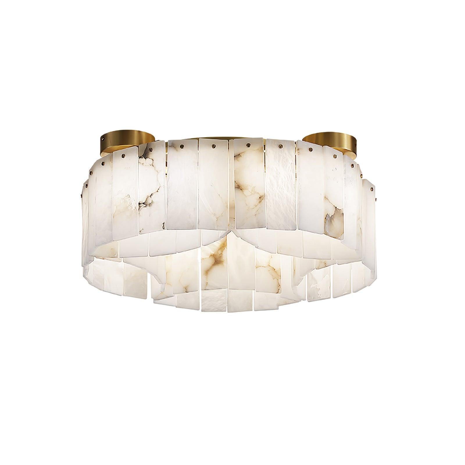 Selene Alabaster Ceiling Light