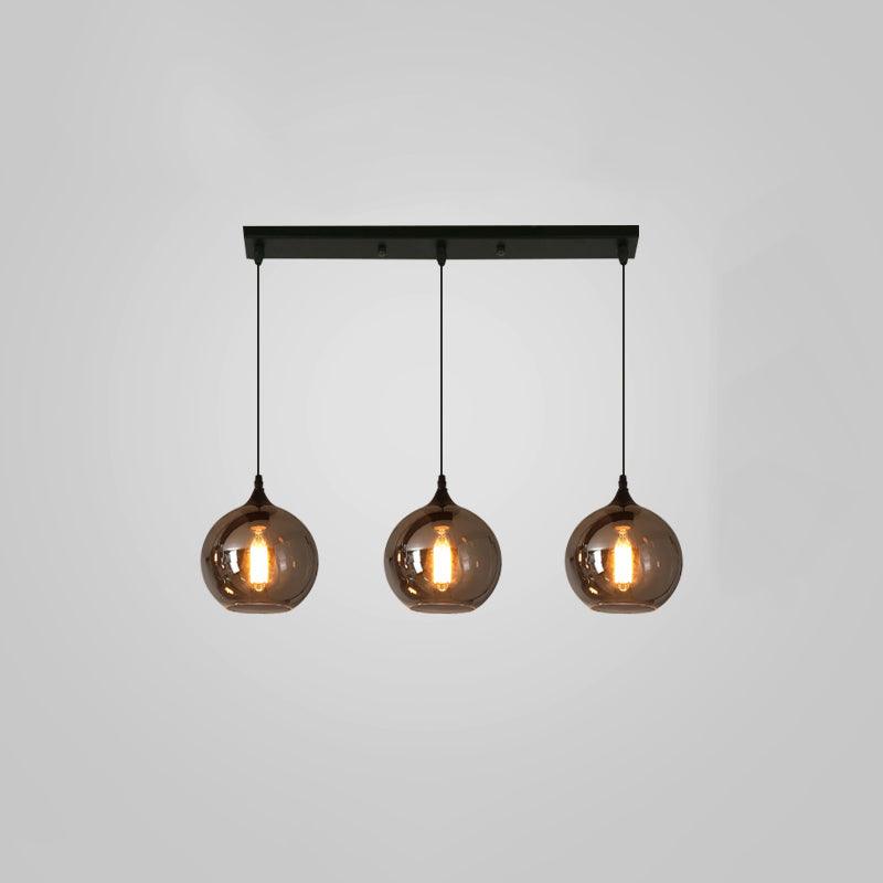 Talis Glass Industrial Chic Pendant Light